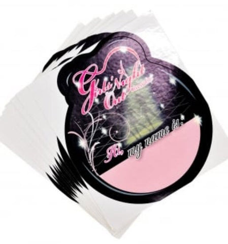 Pipedream Bride-To-Be Hen Night Name Tags 12 Pack Party Fun - Party Gifts and Novelties