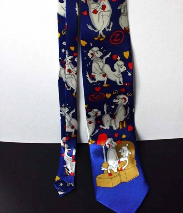 Fck F*cking Sheep Sex Position Unique Novelty Fun Birthday Gag Gift Tie - - Party Gifts and Novelties