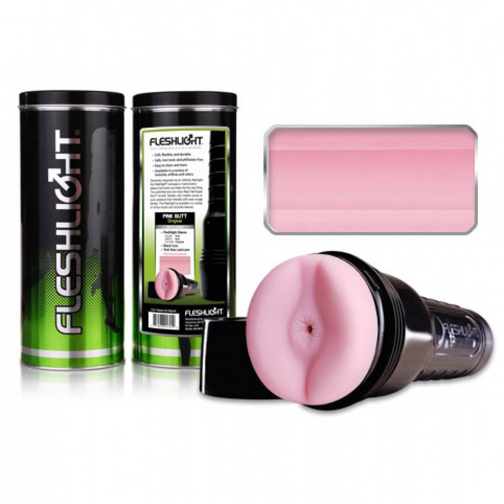 Fleshlight Pink Butt Original Realistic Male Masturbator - - Fleshlight Male Masturbators