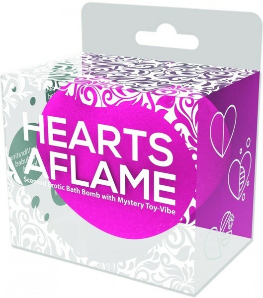 Hott Products Hearts Aflame Scented Erotic Bath Balm - Bath and Intimate Fragrances