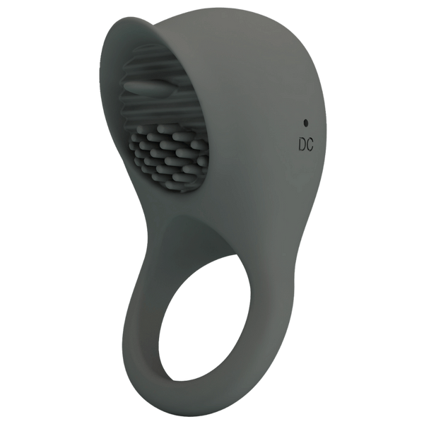 Pretty Love Nimbus 12 Function Master Vibrating Cock Ring Grey - Vibrating Cock Rings