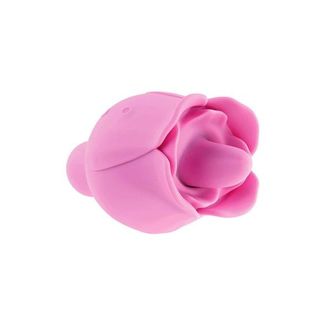 Adam and Eve EVES RAVISHING CLIT FLICKING ROSE Clitoral Stimulator Pink - Clit Ticklers and Pulsators