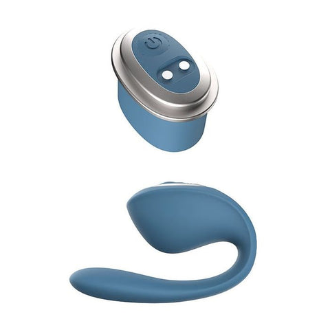 Adam and Eve FOUR PLAY USB Rechargeable Couples Vibrator Kit Blue - Sex Toys For Couples