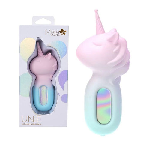 Maia UNIE 16 Functions USB Rechargeable Unicorn Body Wand Massager - Body Wands