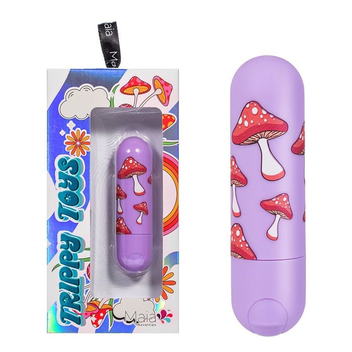 Maia JESSI Trippy USB Rechargeable Bullet Vibrator Lavender - Bullet Vibrators