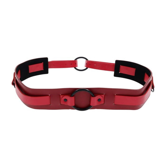 Sportsheets S&M Exs & Ohs Bound and Belted BDSM Collar - Collars and Leads
