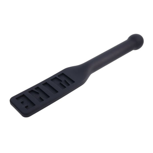 Sportsheets EDGE MINE Silicone Spanking BDSM Paddle Black - Paddles And Slappers