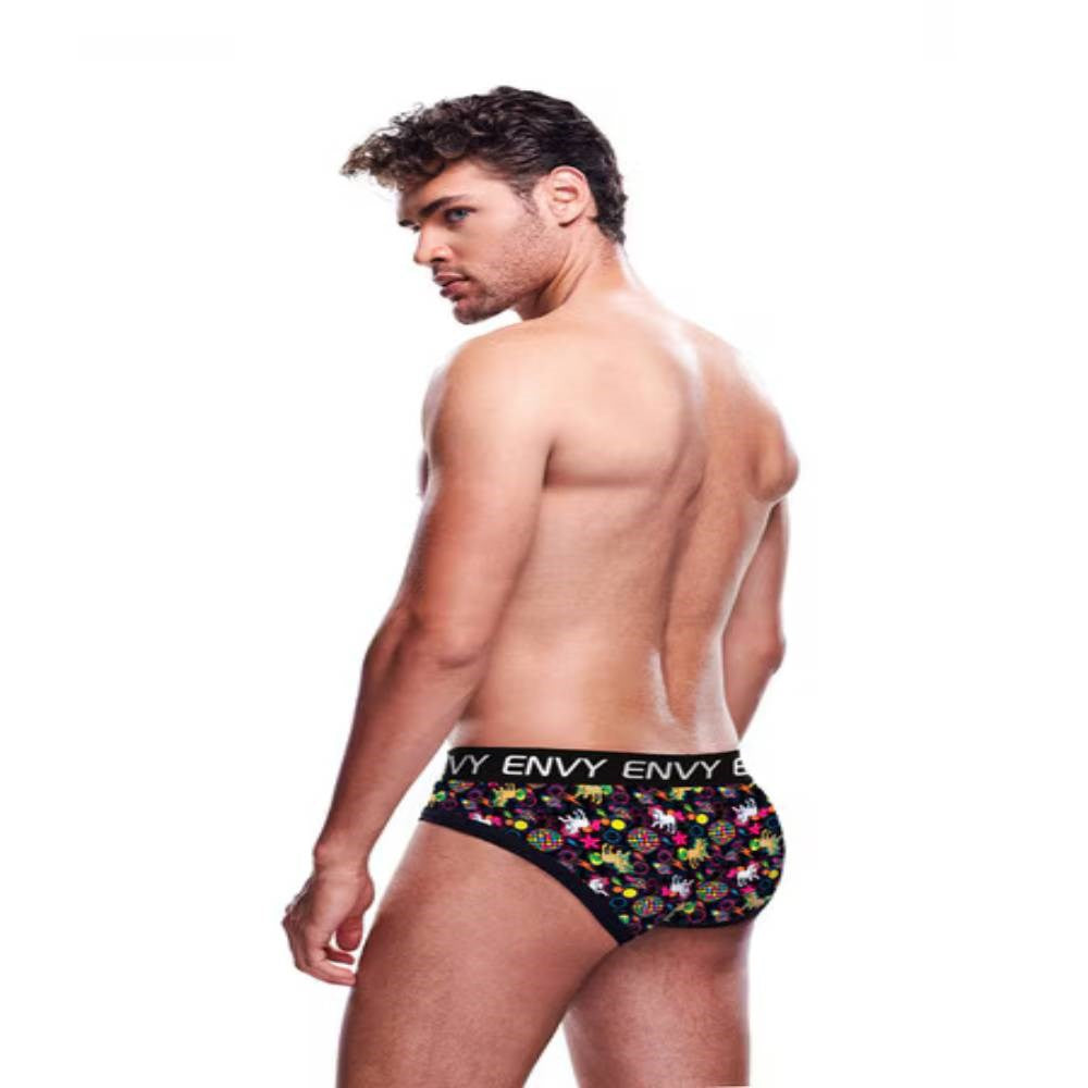 Envy Disco Unicorn Sleek Edge Mens Brief - Mens Briefs And Boxers