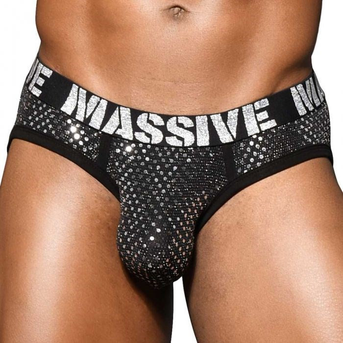 Andrew Christian Mens Sexy Massive Disco Brief - Mens Briefs And Boxers