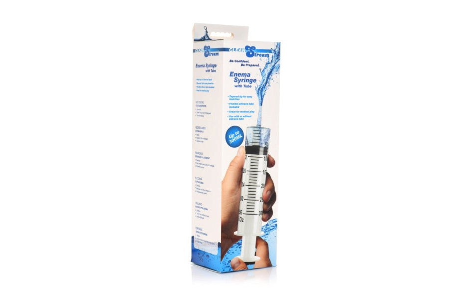 CleanStream Enema Large Syringe 300ml - - Enemas and Douches