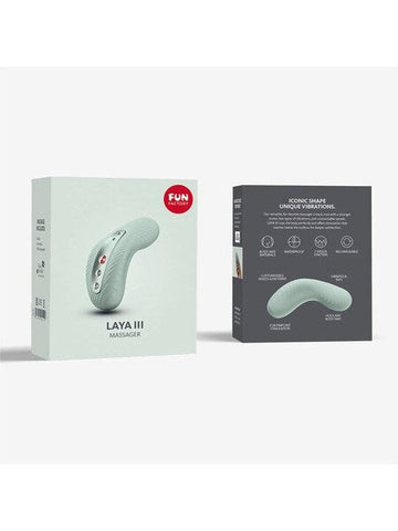 Fun Factory Laya III Personal Clitoral Massager - Clit Ticklers and Pulsators
