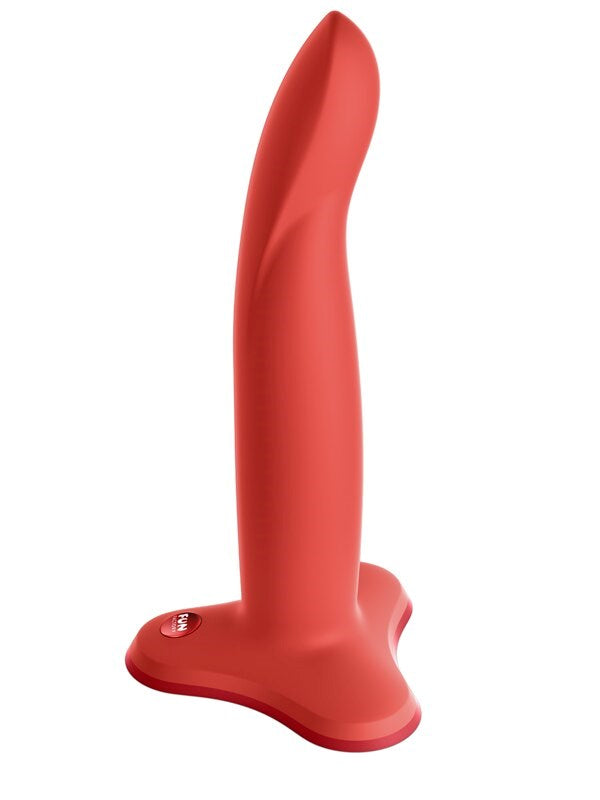 Fun Factory Limba Flex M Fit Non Vibrating Dildo Flashy Coral - Anal Dildos