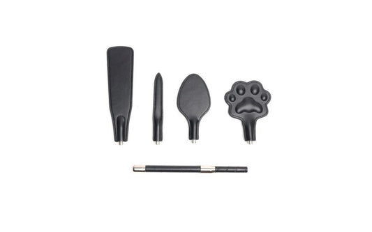 Sport Fucker 4 Piece Vegan Interchangeable Tip BDSM Crop - Whips And Crops