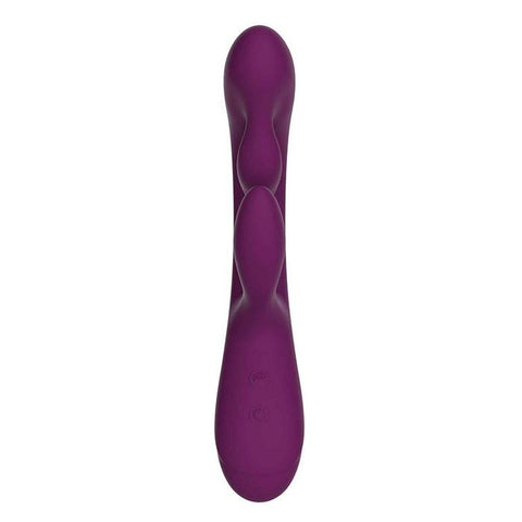 Adam & Eve G VIBE & Triple Stimulator Vibrator Purple - Rabbit Vibrators