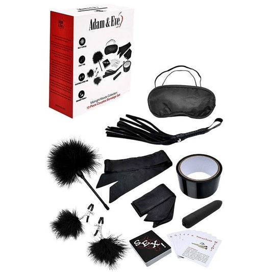 Adam & Eve MIDNIGHT MOODS COLLECTION Bondage Kit Black - Bondage Kits