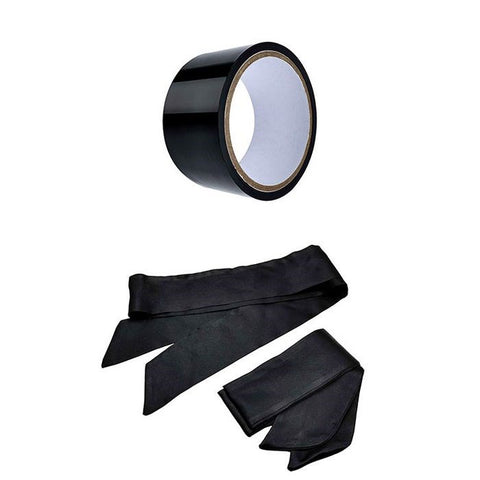 Adam & Eve MIDNIGHT MOODS COLLECTION Bondage Kit Black - Bondage Kits