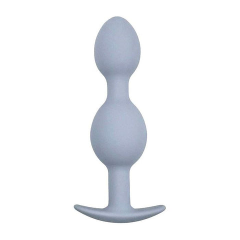 Adam & Eve VIBRA-BALL TRIO Weighted Anal Training Set Grey - Butt Plugs
