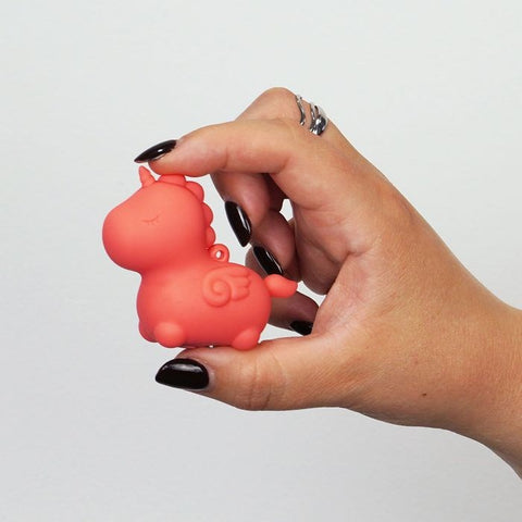 Unihorn Mini Peachy Pony Rechargeable Stimulator Peach - Personal Massagers