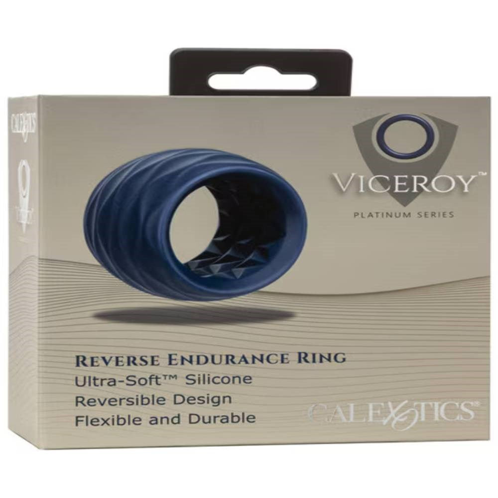 California Exotics Viceroy Reverse Endurance Penis Ring - Stretchy Cock Rings