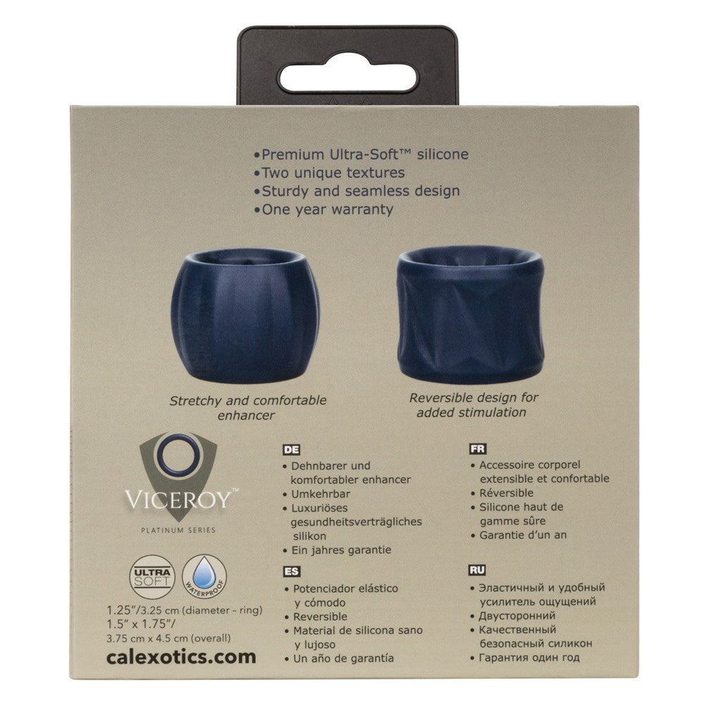 California Exotics Viceroy Reverse Stamina Cock Ring - Stretchy Cock Rings