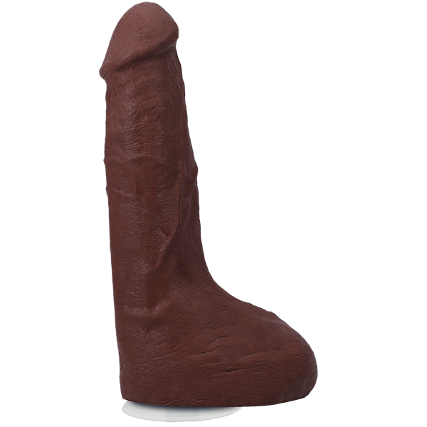 Vac-U-Lock 9.5 Inch Ultraskyn Squirting Cock With Balls - Realistic Dildos