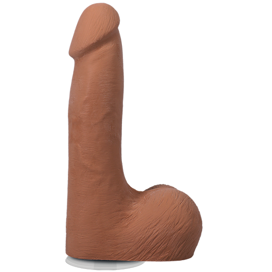 Vac-U-Lock Suction Cup 7 Inch Realistic Cock With Balls - Realistic Dildos