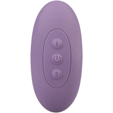 Doc Johnson iRide Pleasure Seat Throb Grinder With Remote - Remote Control Vibrators