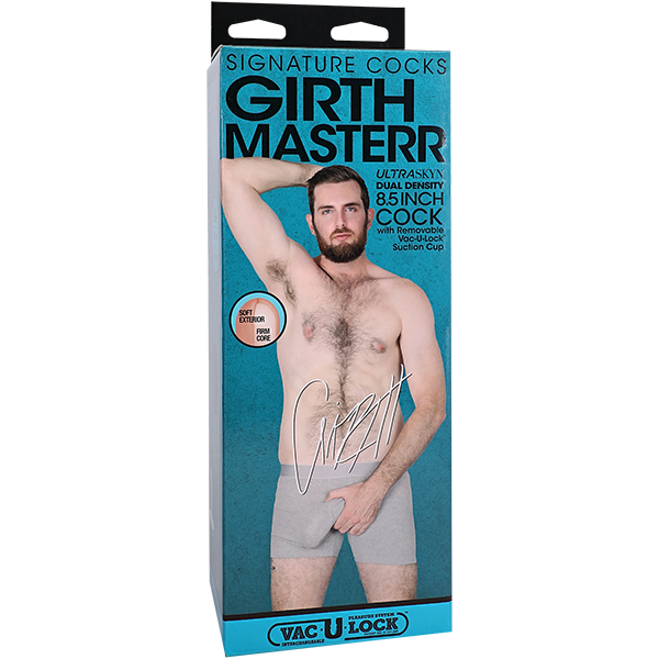 Vac-U-Lock Girthmasterr 8.5 Inch Ultraskyn Suction Cup Dildo - Realistic Dildos
