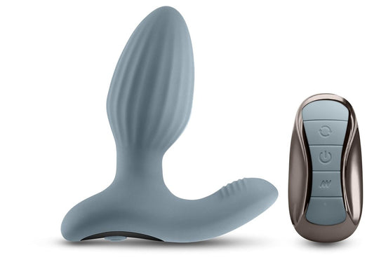 Renegade Summit Remote Control Prostate Vibrator Gray - Prostate Sex Toys