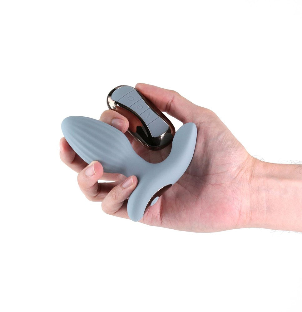 Renegade Summit Remote Control Prostate Vibrator Gray - Prostate Sex Toys