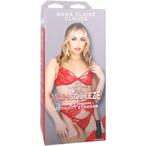 Main Squeeze Anna Claire Clouds Pussy Male Stroker Vanilla - Masturbators and Strokers