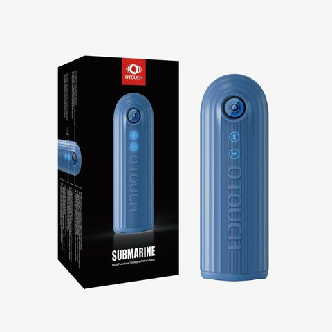 OTouch Submarine Submersible Vibrating Male Masturbator - Masturbators and Strokers