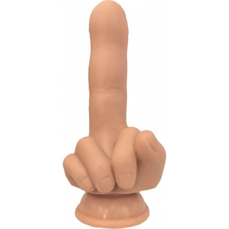 Hott Products Finger Fest Flip Off Realistic Dildo Flesh - - Realistic Dildos