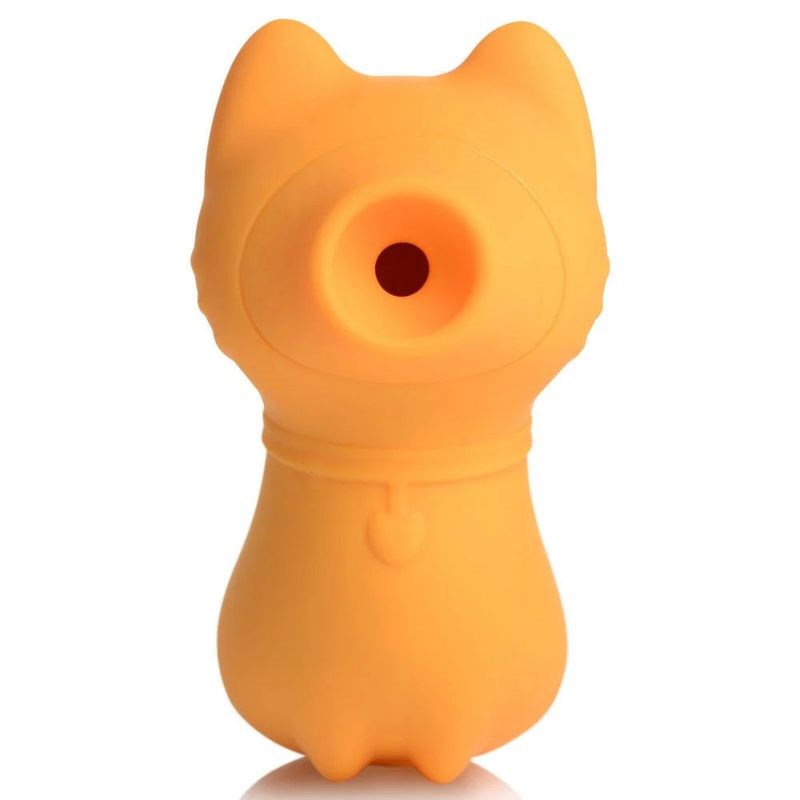 Shegasm Sucky Kitty 7X Clitoral Stimulator Orange - - Clit Ticklers and Pulsators