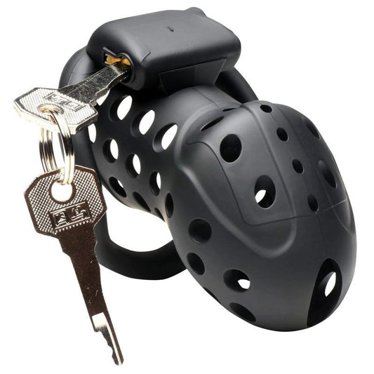 Master Series Lock Down Male Chastity Cage - Male Chastity
