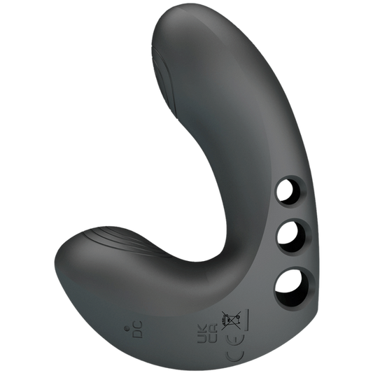 Pretty Love Camelia Honey Finger Adult Massager Black - Finger and Tongue Vibrators