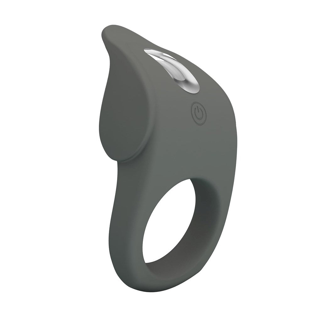 Pretty Love Alto Master 10 Functionc Cock Ring Grey - Vibrating Cock Rings