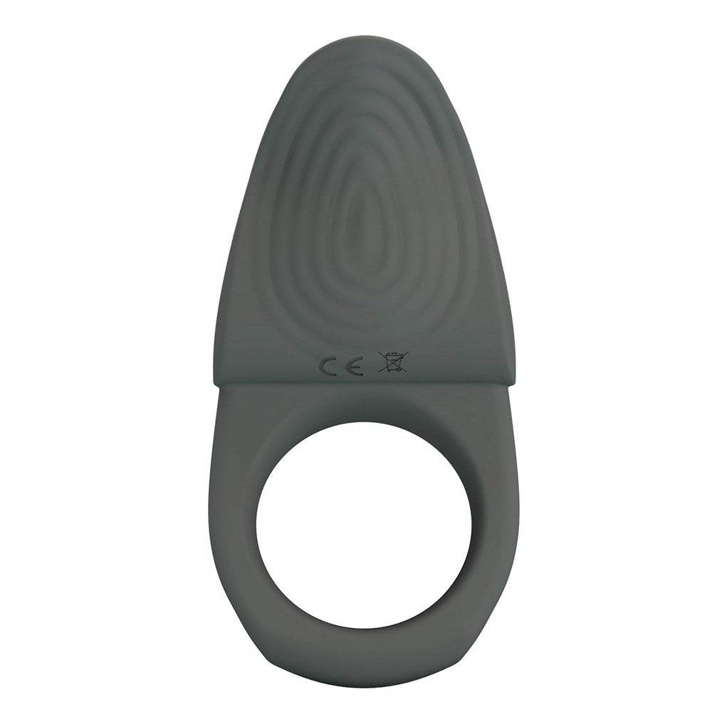 Pretty Love Alto Master 10 Functionc Cock Ring Grey - Vibrating Cock Rings