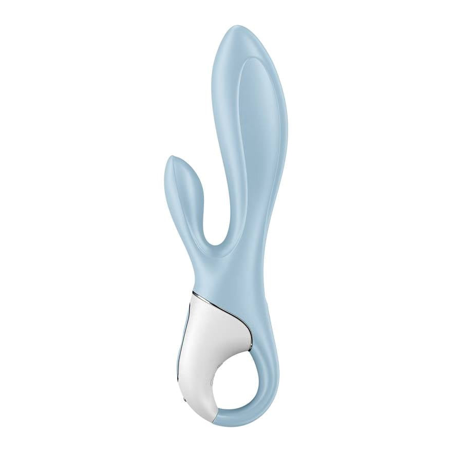 Satisfyer Air Pump Bunny 1 Inflatable Rabbit Vibrator Blue - Rabbit Vibrators