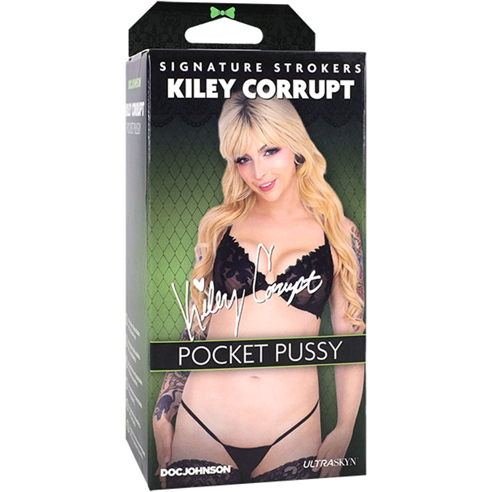 Doc Johnson Kiley Corrupt Signature Male Strokers Flesh - Masturbators and Strokers