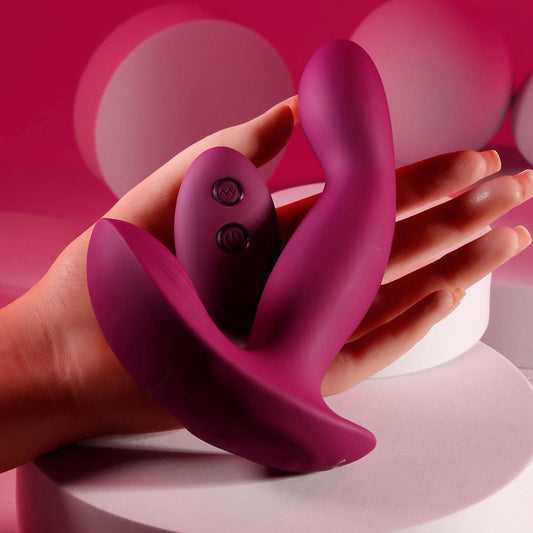 Evolved COME ON OVER G-Spot Vibrator Burgundy Red - G-Spot Vibrators