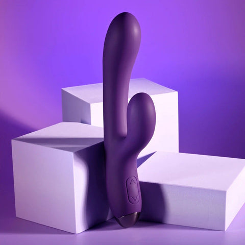 Playboy Pleasure NEW CRUSH Vibrating Rabbit Massager Purple - Rabbit Vibrators