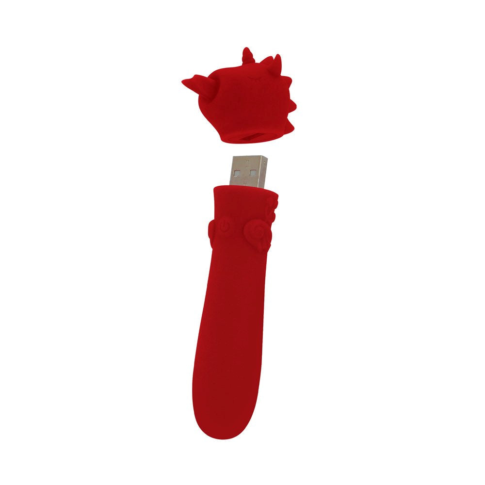 Unihorn Blaze Diablo Bullet Vibe Red - - Bullet Vibrators