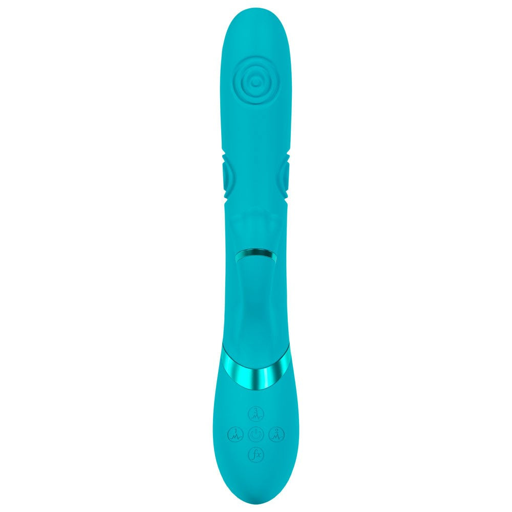 Shots Toys VIVE Fiore Tapping Rabbit Vibrator - - Rabbit Vibrators
