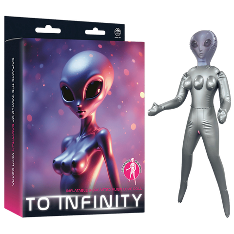 Excellent Power Ozara Standing 3-Breasted Alien Love Doll - Love Dolls