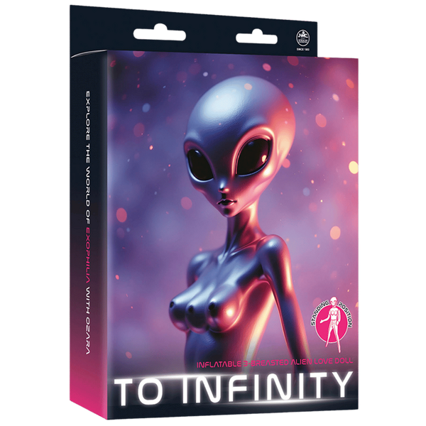 Excellent Power Ozara Standing 3-Breasted Alien Love Doll - - Love Dolls