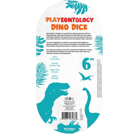 Hott Products Dino Dick Fantasy Dildo Orange - Realistic Dildos