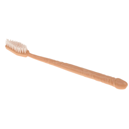 Hott Products Toothbrush With Pecker Shaped Handle - Party Gifts and Novelties