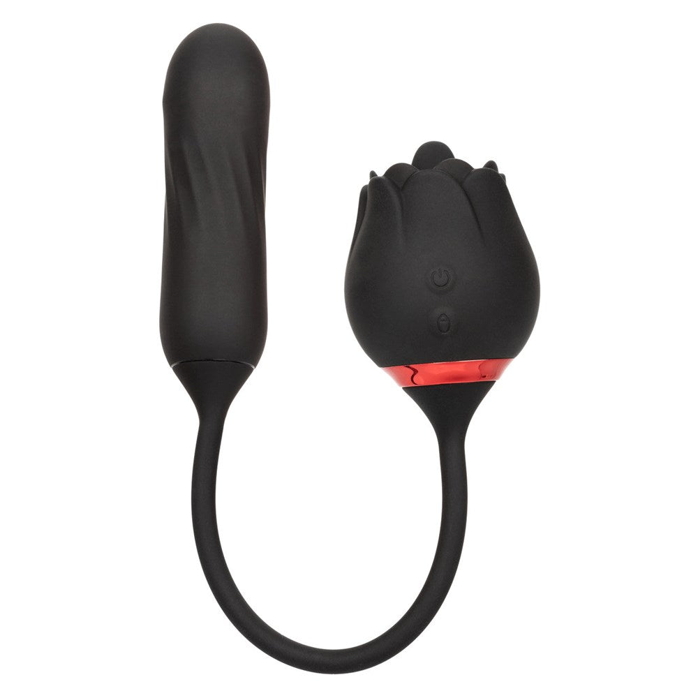California Exotics Elite Lover Clitoral Vibrator Black - Clit Ticklers and Pulsators