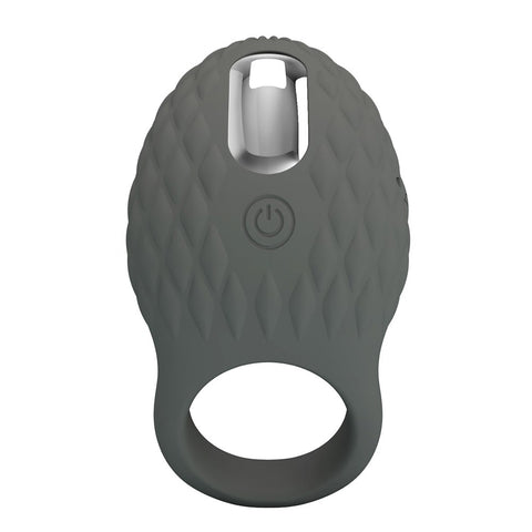 Pretty Love Master Ring Helious Vibrating Cock Ring Grey - Vibrating Cock Rings